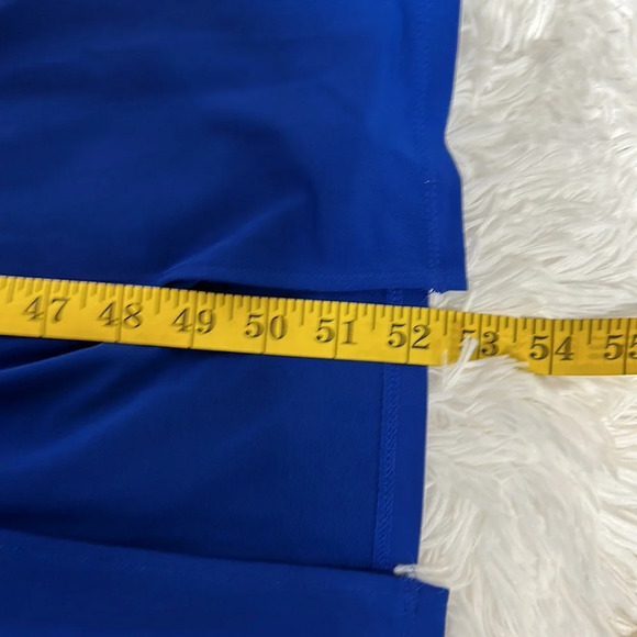 NWT En Focus Studio Royal Blue Empire waist Sequins Maxi Dress Sz 12 - Picture 11 of 14